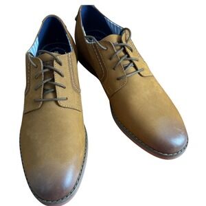 Sperry Newman Oxford Nbuck Tan Men's‎ Dress Shoes Size 11M STS25869